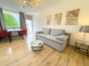 Messe-Apartment für 5 Gäste mit Balkon und Lift